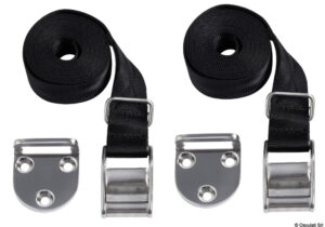 Nerezový rychloupínací žebřík na nafukovací čluny 4 schůdky, délka 113 cm - Obrázek 5