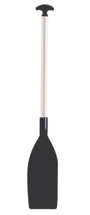 Odolné pádlo z eloxovaného hliníku se zesílenou plastovou čepelí 155 cm, Ø35 mm - Obrázek 1