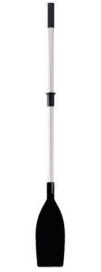 Veslo hliníkové se zesílenou plastovou čepelí 205 cm, Ø35 mm