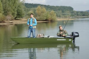 MARINE JON12 GREEN hliníková pramice - 3,70m, 37kg - Obrázek 5