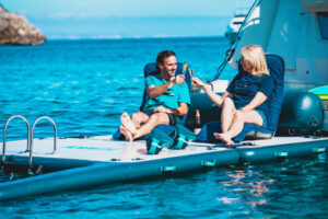 JOBE Infinity nafukovací platforma (ostrov) 2,5x1,5m bez pumpy - Obrázek 6