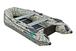Gladiator AK300 nafukovací člun se skládací dřevěnou podlahou - kamufláž - Obrázek 2
