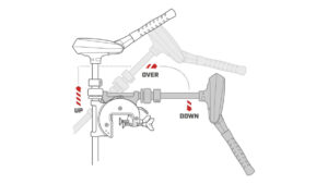 YAMAHA M26 elektromotor 50 lbs - variabilní rychlost, digitální maximizér, měřič baterie - Obrázek 5