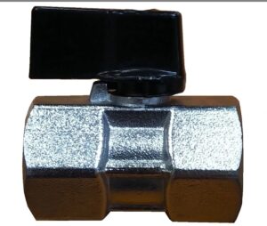 Mini kulový ventil s vnitřním závitem - různé velikosti - Obrázek 1