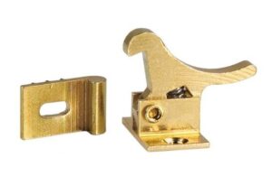 Petlice do skříňky na prst, mosaz - Obrázek 1