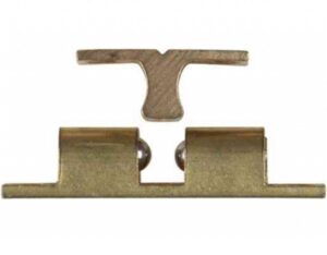 Kuličkový mosazný zámek - zarážka dveří - Obrázek 2