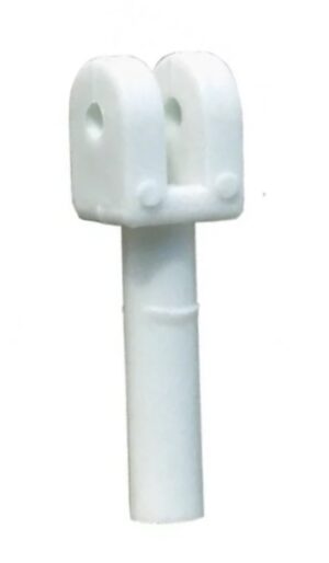 Plastová vidlicová koncovka na bimini - náhradní prvek - Obrázek 1