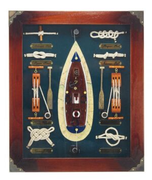 Obraz - Námořní uzly 32 x 38 cm - Obrázek 1