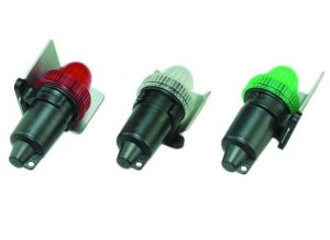 Poziční navigační světla na D baterie - SET - zelené, bílé, červené - Obrázek 1