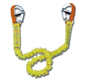 Záchranné lano NIROSTA elastické - 2 karabiny - Obrázek 1