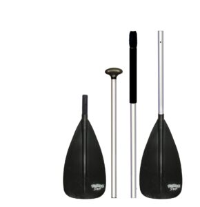 Teleskopické laminátové kombinované pádlo 170-215 cm