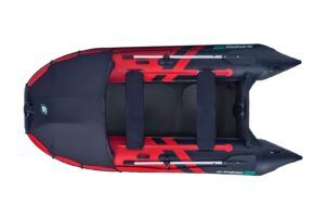Gladiator Active C330 AD nafukovací člun s vysokotlakou podlahou - červeno-černý - Obrázek 2