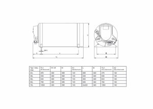 Nerezový bojler na teplou vodu ISOTEMP - 40 L - Obrázek 2