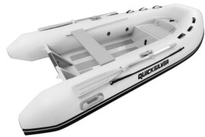 QUICKSILVER 320 ALU Rib s pevnou podlahou bílý - Obrázek 2