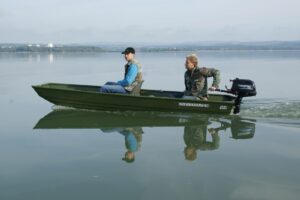 MARINE JON12 GREEN hliníková pramice - 3,70m, 37kg - Obrázek 7