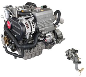 YANMAR 3YM20C s motorem Saildrive SD 25 - 21 PS - Obrázek 1