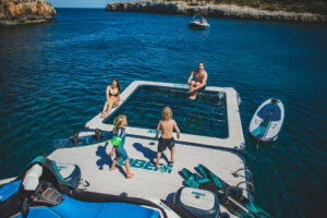 JOBE Infinity nafukovací bazén 4,0 x 4,0 m s elektrickou pumpou - Obrázek 8