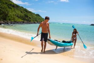 SPINERA HYBRIS 410 nafukovací kajak 410 x 90 cm - 2 místný - Obrázek 8