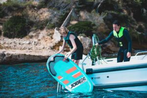 Jobe Stimmel + Balíček s rukojetí Tow Hook - multifunkční deska - Obrázek 7