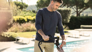 HONDA KOMFORT HRX 537 HZ - benzínová sekačka 53 cm, automatický sytič, plastové šasi, hydrostat, spojka nože, Versamow mulčování, el. start - Obrázek 6