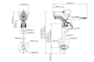 EPROPULSION SPIRIT 1.0 PLUS - dlouhá noha, ruční řízení, baterie (3 HP) - Obrázek 8