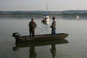 MARINE JON14 GREEN hliníková pramice - 4,30m, 75kg - Obrázek 8