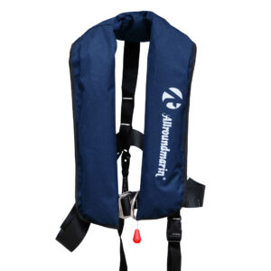 ALLROUNDMARIN automatická záchranná vesta 165N - námořnická modrá - Obrázek 1