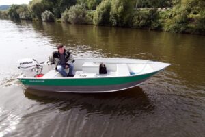 MARINE 450 Fish hliníkový člun - 4,45m, 162kg - Obrázek 10