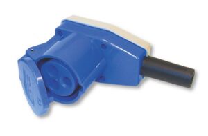 Vestavná zástrčka s krytem samec - 230V, 3x16 A - Obrázek 1