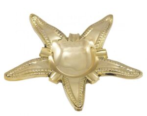 Popelník mosazný - mořská hvězda Ø 17cm - Obrázek 1
