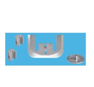 Anodový kit hliníkový pro MERCRUISER "BRAVO II-III" - Obrázek 1