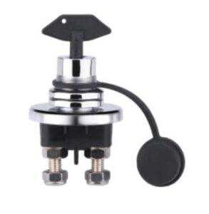 Bateriový spínač - pochromovaný zinek