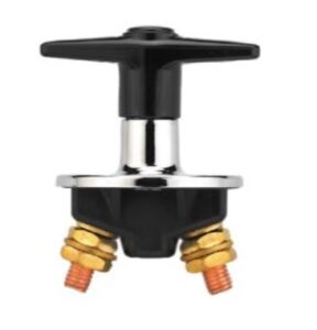 Bateriový spínač 300A - pochromovaný zinek