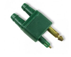 Benzínová přípojka OMC se dvěma vývody - samec - Obrázek 1