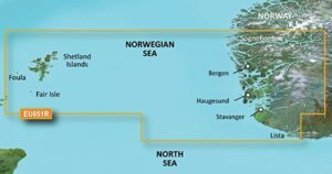 BlueChart G2 Vision - EU051R /Norsko/ REGULAR - Obrázek 1