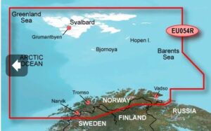 BlueChart G2 Vision - EU054R /Norsko/ REGULAR - Obrázek 1