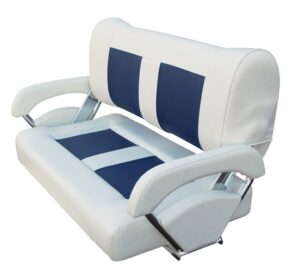 "Double-Flip-Back" dvousedadlo bílo-modré - Obrázek 1