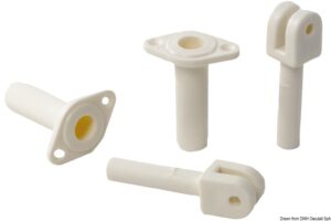 Bimini hliníkové 2 ramenné bílé - šířka 150/160 cm, průměr trubky Ø22 mm - Obrázek 4