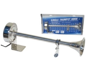 Elektromagnetický nerezový lodní klakson 12V - Obrázek 1