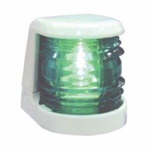 FAROS 7 - Navigační světlo s bílým tělem - zelené - Obrázek 1