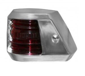 FAROS 7 - Navigační světlo s chromovaným tělem - červené - Obrázek 1