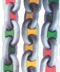 Barevné značení řetězů 6 mm červené - 14 ks