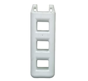 Fender/žebřík 3 stupňový - bílý - Obrázek 1