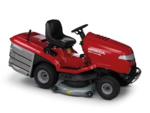 HONDA HF 2625 HT - traktorová sekačka 122cm, 350L koš s el.vysypáním, hydrostat.převodovka, Versamow mulč. - Obrázek 1