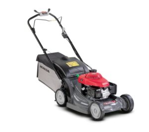 HONDA KOMFORT HRX 476 HY - benzinová sekačka 47cm, autosytič, plastové šasi, hydrostat, spojka nože, Versamow mulčování - Obrázek 1