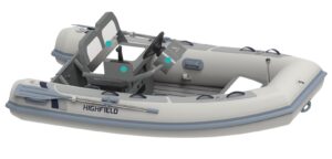 HIGHFIELD FCT8 Řídicí konzole s dvojitým sedadlem pro nafukovací čluny - Obrázek 3