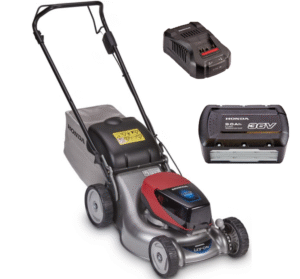 HONDA HRG 466 XB SET - Aku sekačka 46cm s pojezdem a mulčováním (včetně baterie a nabíječky) - Obrázek 1