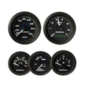 Honda - Sada přístrojové desky - černý číselník