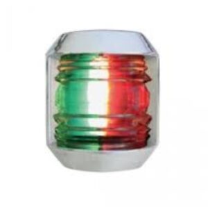 JUNIOR 7 - Navigační světlo s chromovaným tělem - bicolor - Obrázek 1