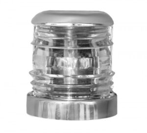 JUNIOR 7 - Navigační světlo 135° s chromavaným tělem - bílé - Obrázek 1